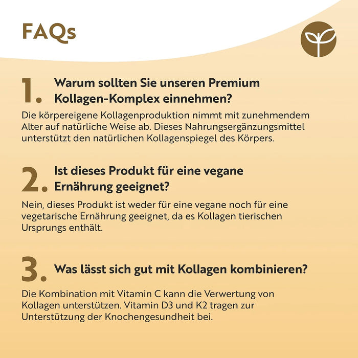 Nutravita Multi-Komplex-Kollagen Typ I, II und III