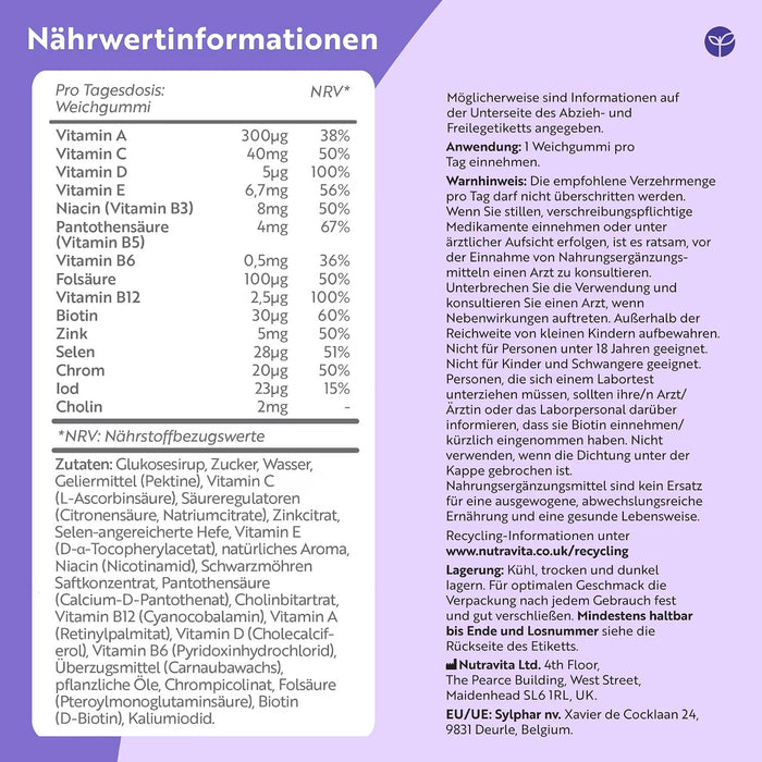 Nutravita Multivitamin-Gummies
