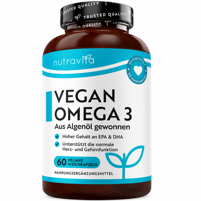 Nutravita Veganes Omega-3 Algenöl