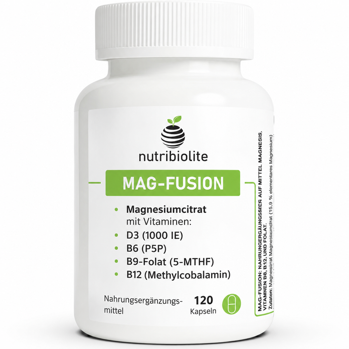 Nutribiolite MAG-FUSION Magnesium mit B-Vitaminen und D3