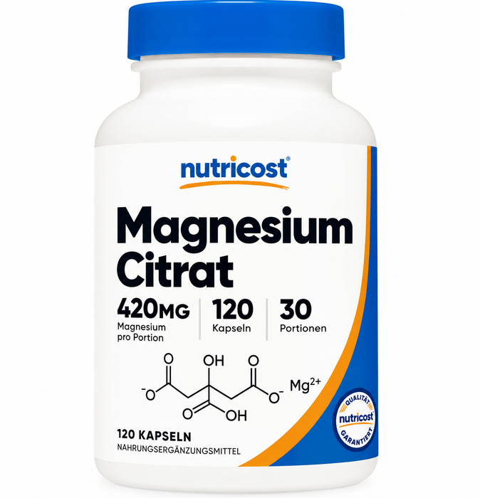 Nutricost Magnesiumcitrat