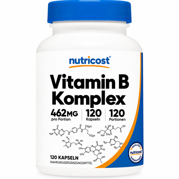 Nutricost Vitamin-B-Komplex mit Vitamin C