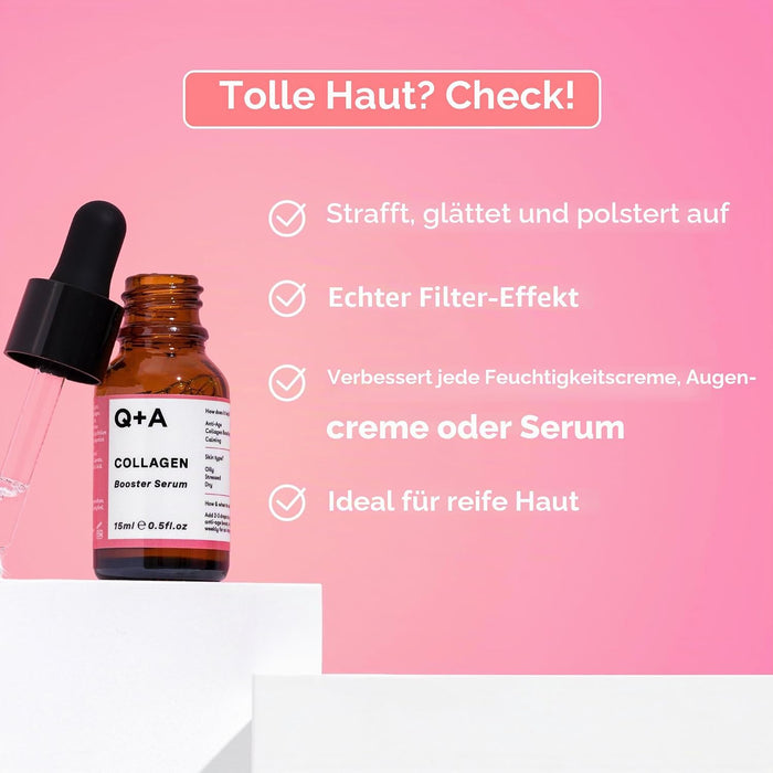 Q+A Collagen-Booster Gesichtsserum