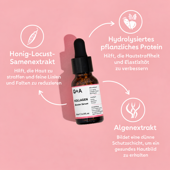 Q+A Collagen-Booster Gesichtsserum