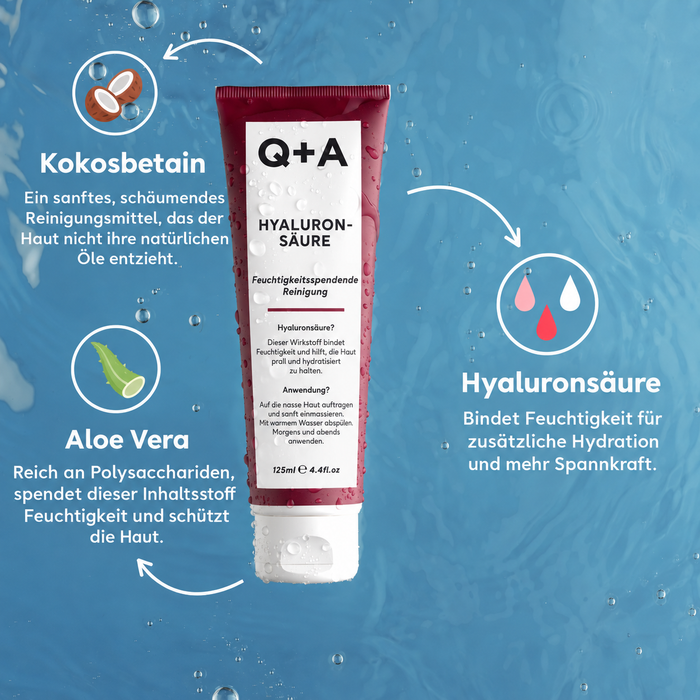 Q+A Hyaluronsäure Hydrating Cleanser