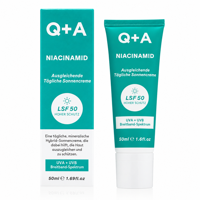 Q+A Niacinamid Tages-Sonnenschutz LSF 50