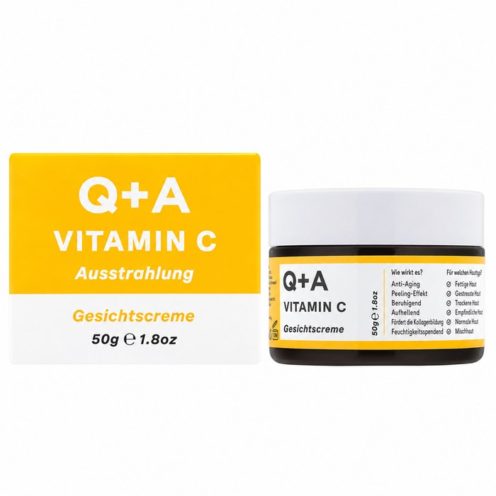 Q+A Vitamin-C-Gesichtscreme
