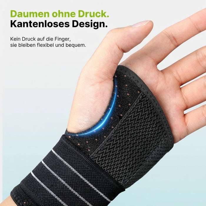 Rakiie leichte Handgelenkstütze rechts M grau