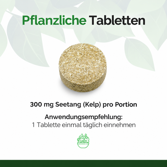 Raw Powders Kelp mit Jod
