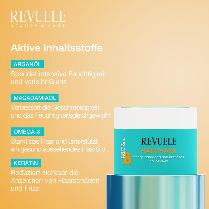 Revuele Reparierende Feuchtigkeits-Haarmaske