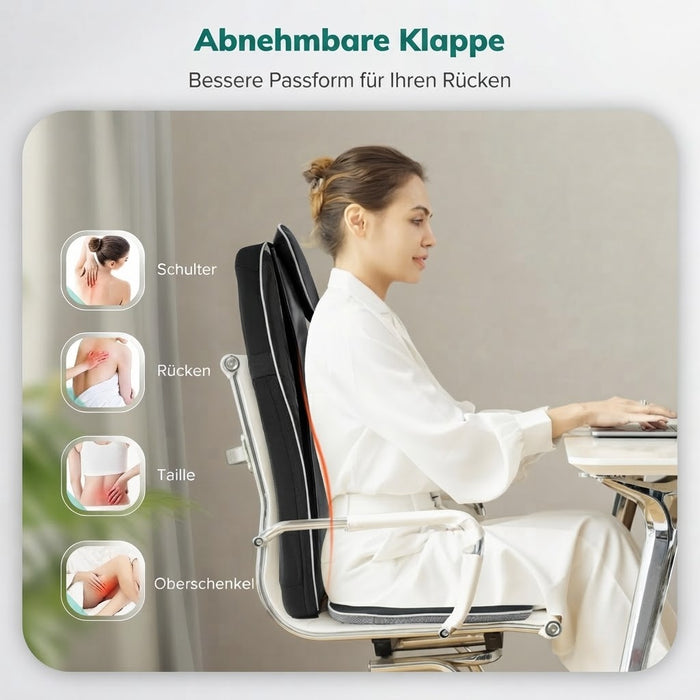Snailax SL-228 Shiatsu-Massageauflage mit Punktmassage