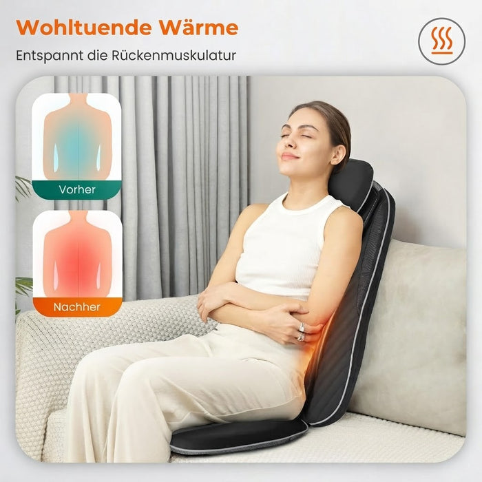 Snailax SL-228 Shiatsu-Massageauflage mit Punktmassage