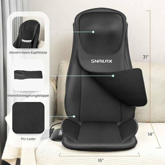 Snailax SL-229 Massageauflage mit Kompression