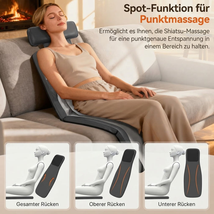 Snailax SL-347 Shiatsu-Massagematte mit Graphen-Heizung