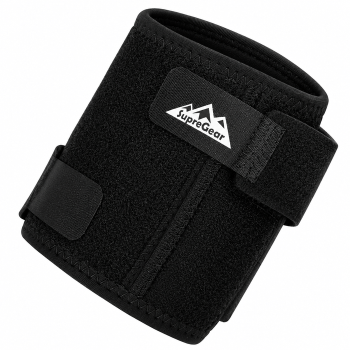 SupreGear Oberarmbandage mit Federschienen, S, schwarz