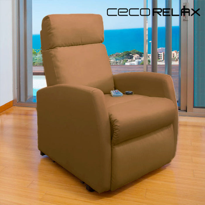Komfortsessel mit Massagefunktion Cecorelax Compact Camel 6019