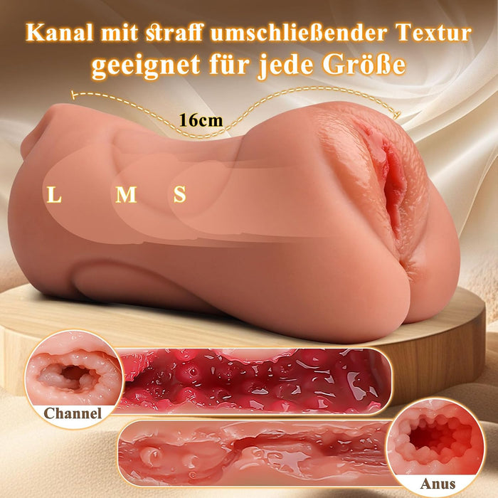 VIJISA manueller 3-in-1-Mehrkanal-Masturbator