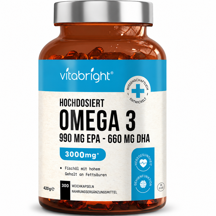 VitaBright Omega-3 Fischöl