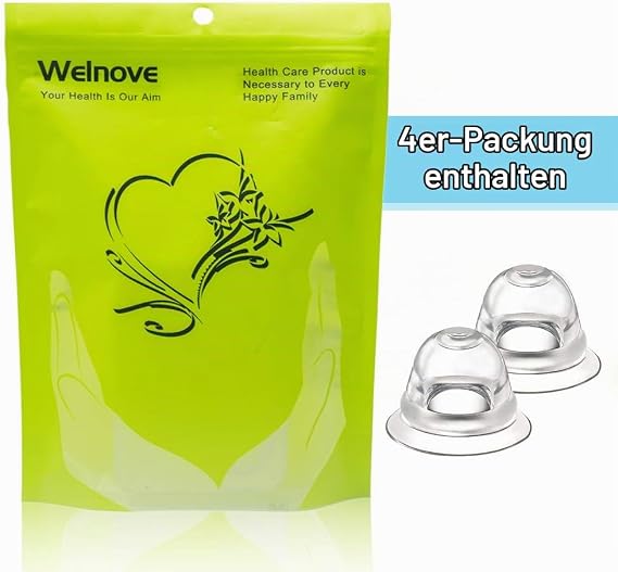 Welnove Silikon-Brustwarzenformer