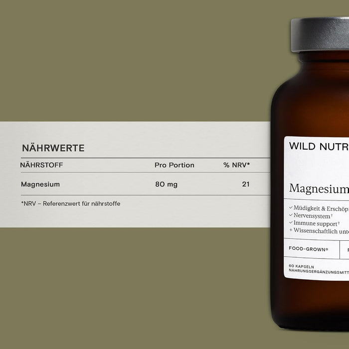 Wild Nutrition Food-Grown Magnesium