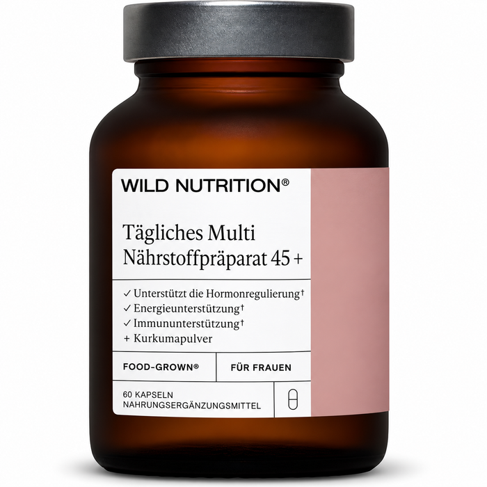 Wild Nutrition Food-Grown Women's 45+ Daily Multi Nutrient