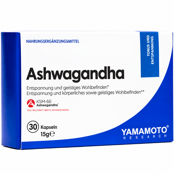 Yamamoto Research Ashwagandha KSM-66 30 Kapseln