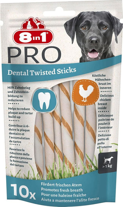 8in1 Pro Dental Twisted Sticks