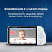Babysense Full HD Split-Screen Babyphone mit 1 Kamera