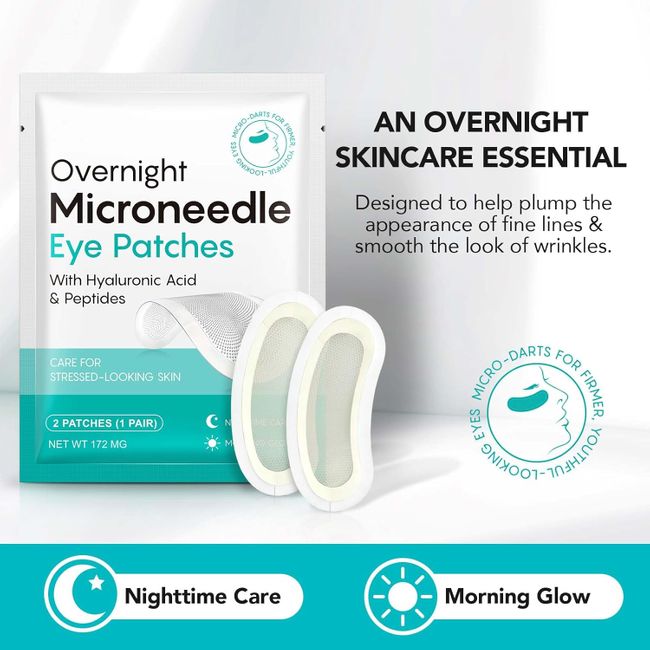Abodiuss Hyaluron Microneedling Augenpads