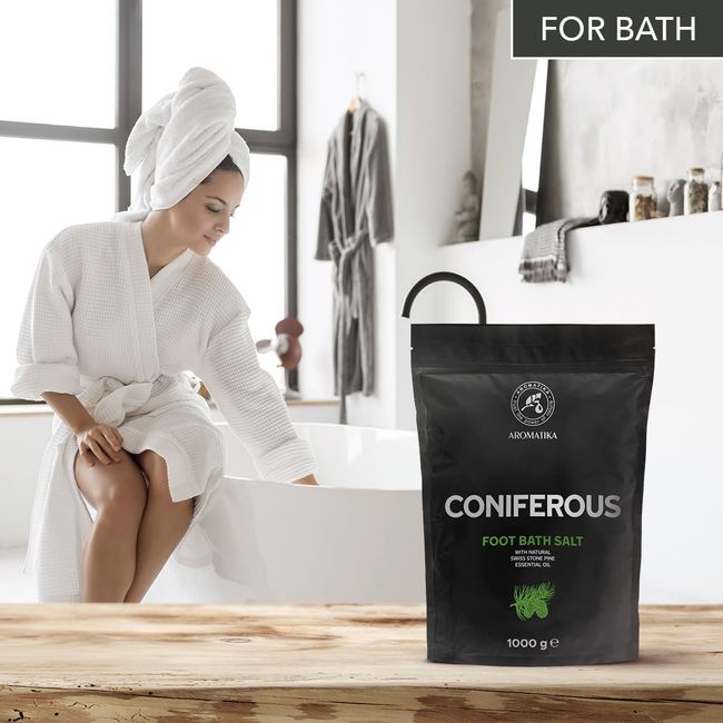 AROMATIKA  Fußbadesalz Nadelholz