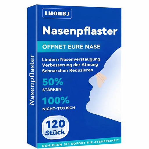 LMOHBJ Nasenpflaster Schnarchen, Nose Strips Nasal Strips