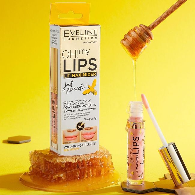 Eveline Cosmetics Oh! My Lips Plumping Lip Gloss Bienengift