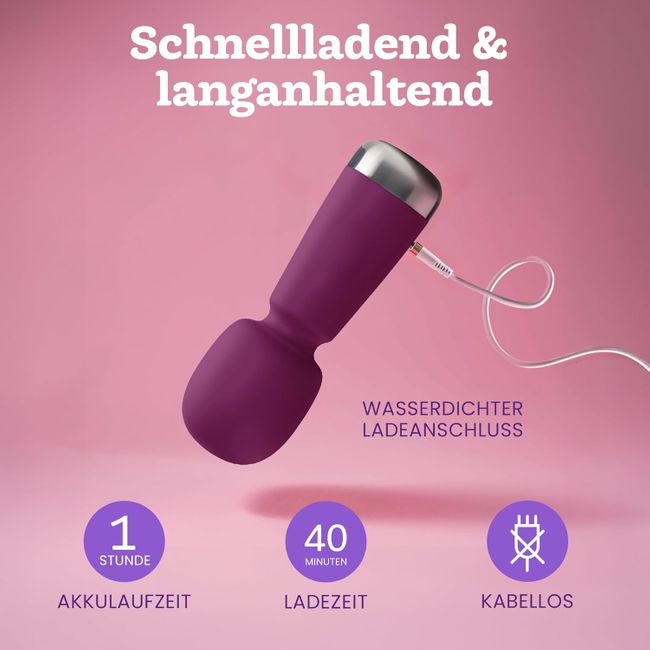 Oliver James Bullet Mini Vibrator Violett