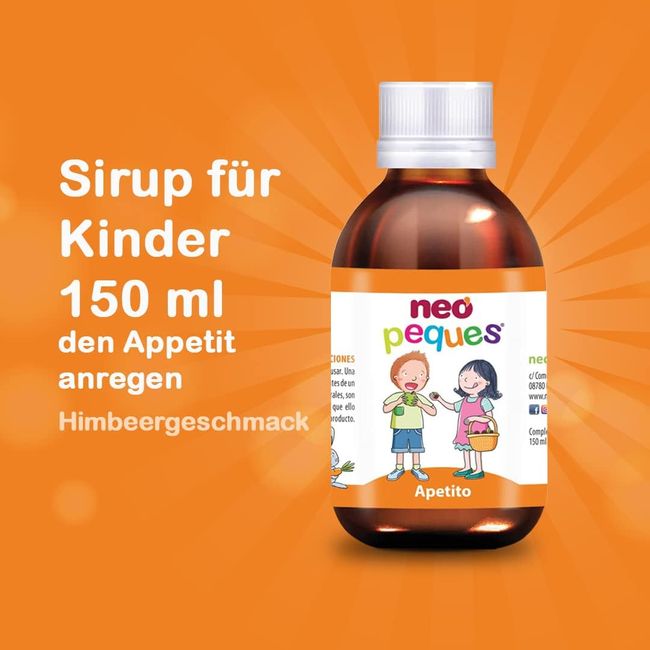 Neo Peques Appetite appetitanregendes Sirup