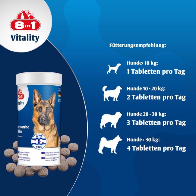 8in1 Glucosamin Tabletten