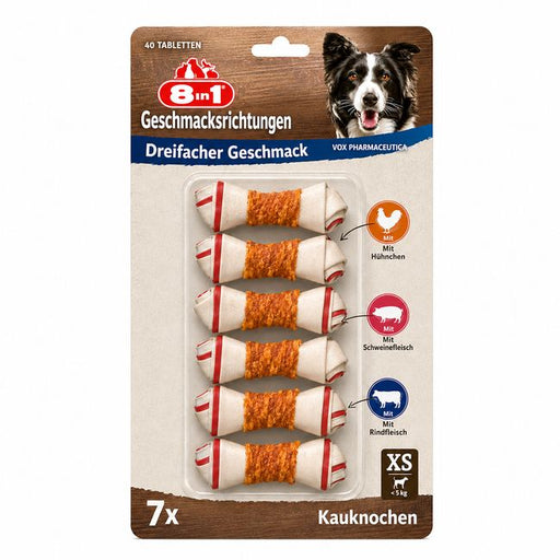 8in1 Triple Flavour Knochen XS
