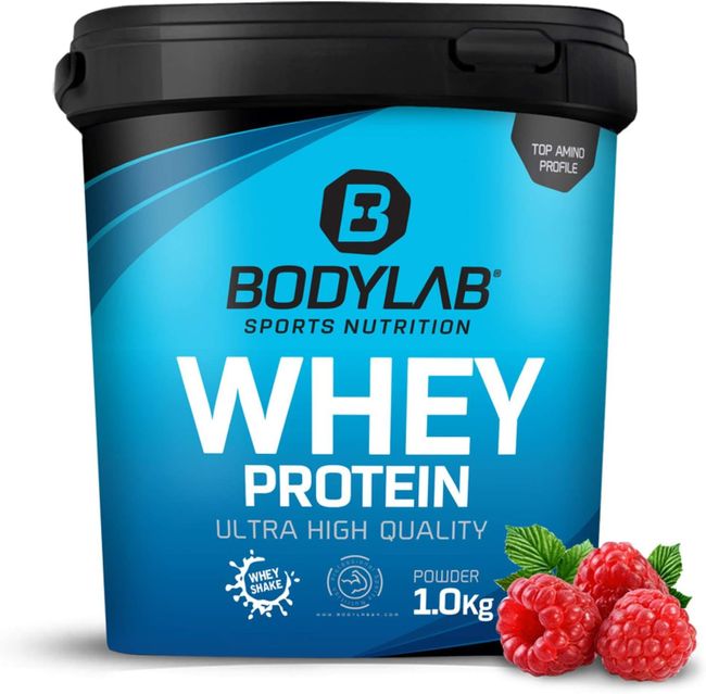 Bodylab24 Whey Protein Pulver, Himbeer-Joghurt