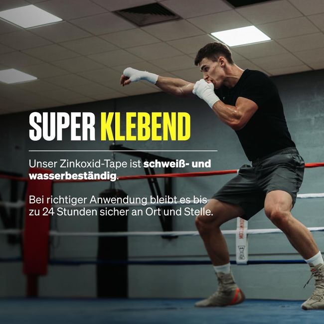 SPORTTAPE zinkoxid sporttape weiß - 2,5 cm x 10 m