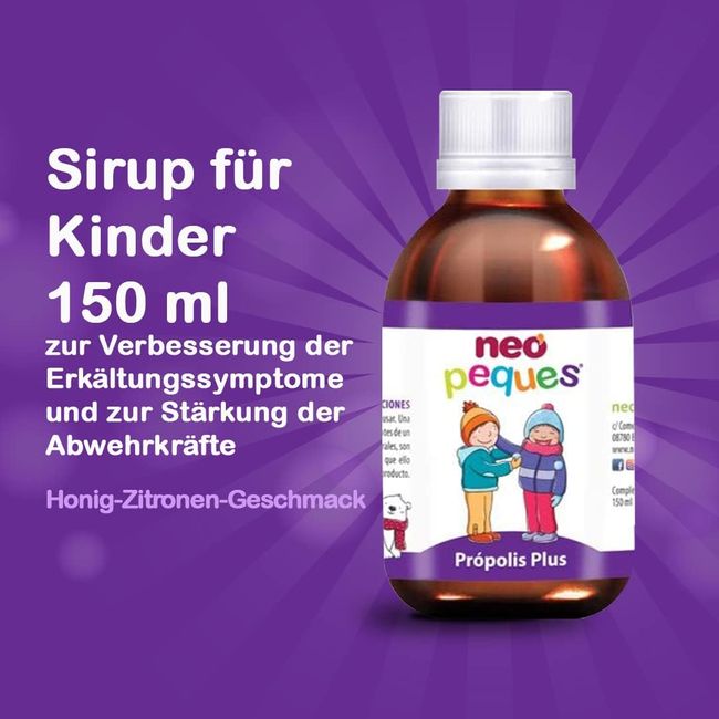 Neo Peques Propolis Plus Kinder Sirup