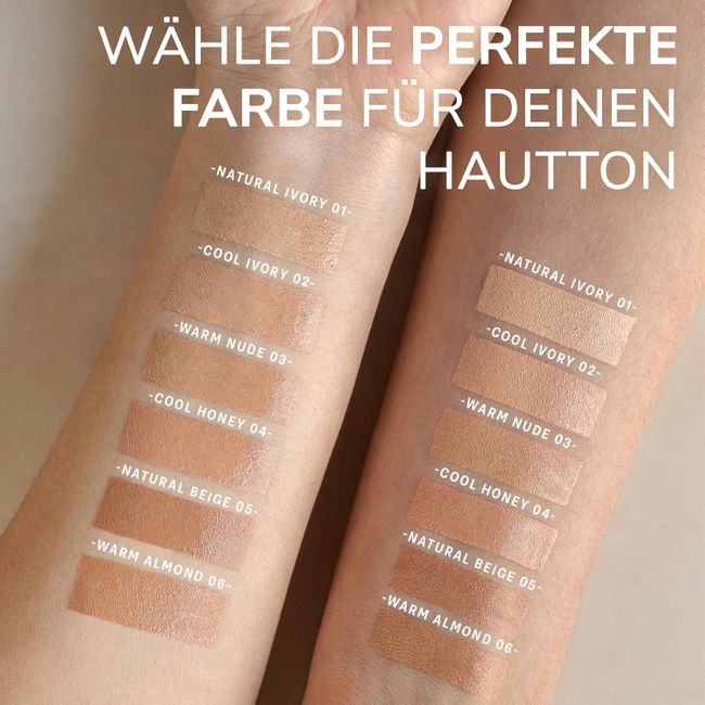lavera Hyaluron Liquid Foundation Warm Almond 06