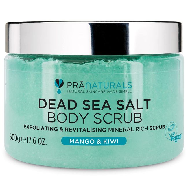 PraNaturals Erfrischendes Körperpeeling Body Scrub aus dem Toten Meer