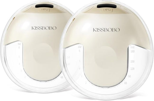 KISSBOBO Milchpumpe Elektrisch Doppel Beige