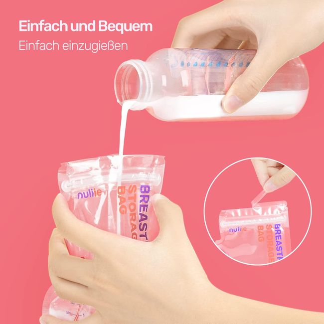Nuliie Muttermilchbeutel, 250ml
