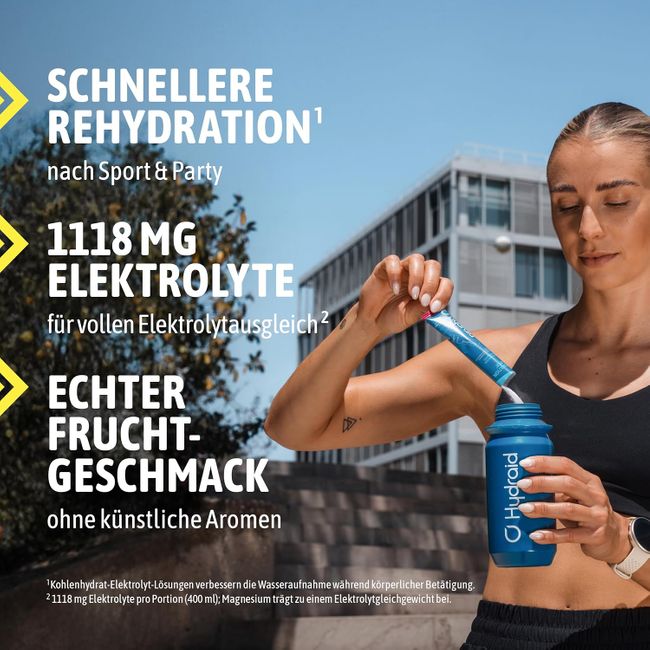 Hydraid Hydration Helper CHERRY Elektrolyt Pulver Sticks