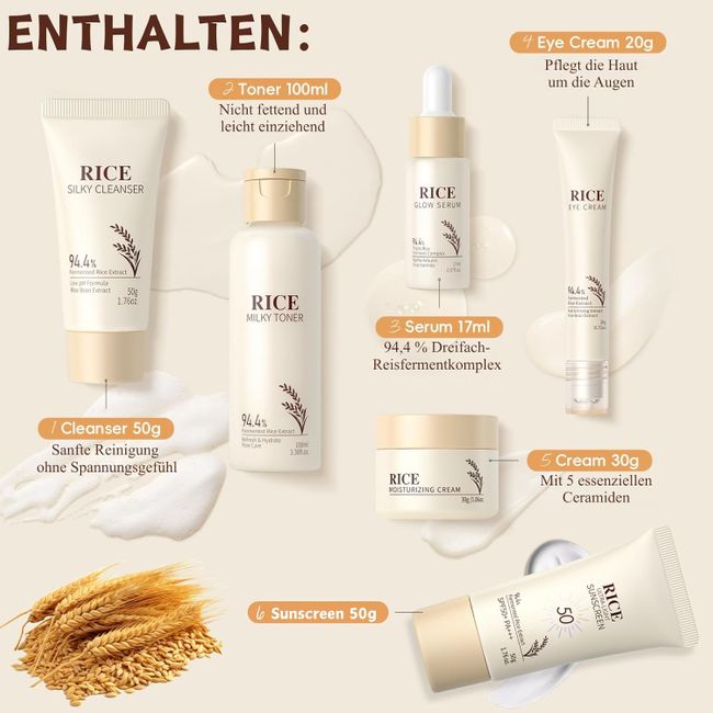 SUMMISHI Reis Korean Skincare Set