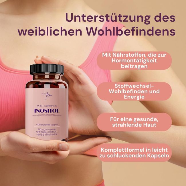 QSTA  Myo Inositol & D Chiro Inositol Komplex Kapseln