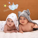 momcozy Baby Badetuch Set, 8-teiliges Babyhandtuch Set
