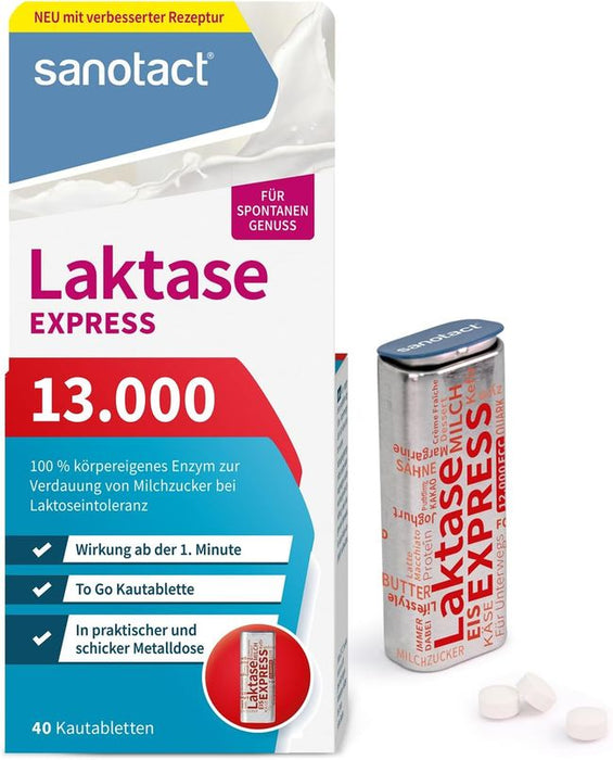 sanotact Laktase 13.000 EXPRESS Tabletten