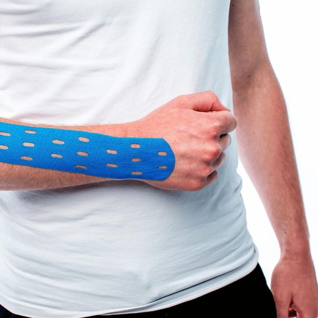 Cure Punch Original Kinesiology Tape beige