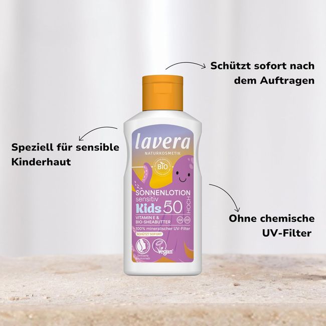 lavera Sonnenlotion Sensitiv KIDS LSF 50